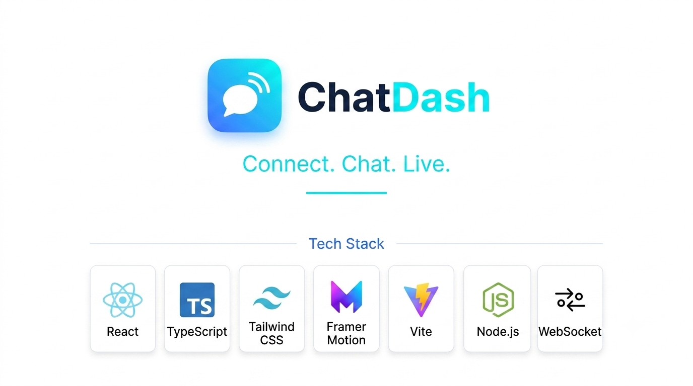 Chat Dash real-time messaging platform